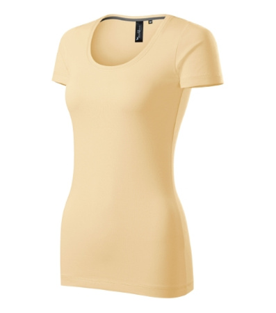 Elastyczna Koszulka Damska Slim-Fit Bawełna Vanilla ACTION