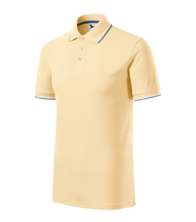 Męskie polo STYLOWE Malfini Focus regular 180 g/m² męska polówka 65 % bawełna KONTRASTOWA