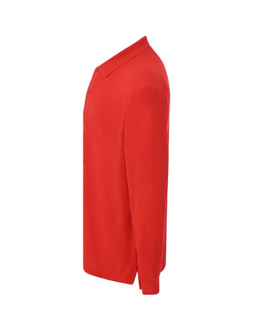 Koszulka Męska Polo PORA JHK 210g/m² Bawełniana Długi Rękaw