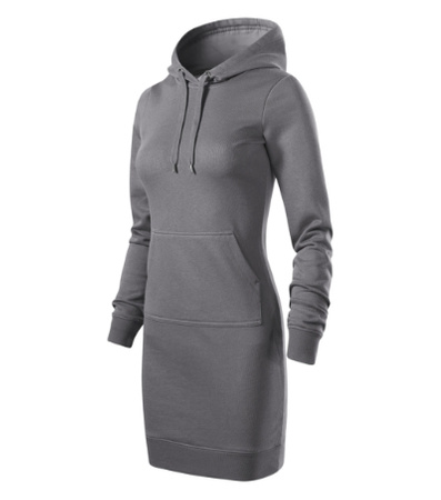 Sukienka SNAP z kieszenią kangurka Bawełna Terry Malfini Design
