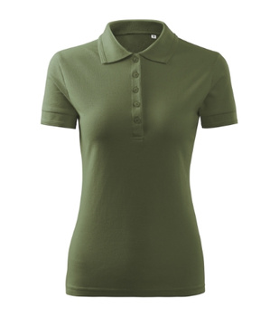 Codzienna Elegancja - Koszulka Polo Damska PIQUE POLO FREE