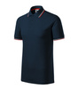 Męskie polo STYLOWE Malfini Focus regular 180 g/m² męska polówka 65 % bawełna KONTRASTOWA