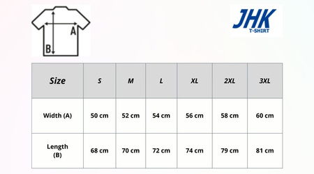 Męski T-shirt JHK SPORT MAN Praktyczność Wytrzymałość Trening Siłownia