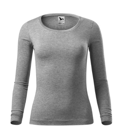 Koszulka damska długi rękaw MALFINI 169 Dopasowany Krój Bawełna