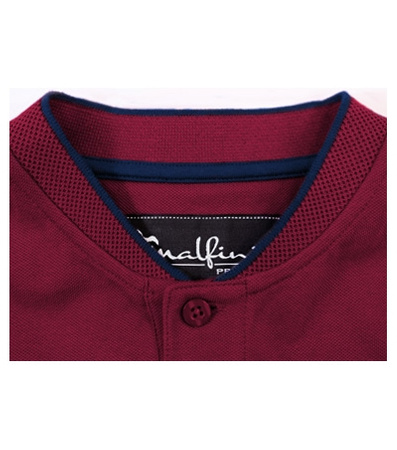 Koszulka polo Damska z kołnierzem w stylu “bomber”