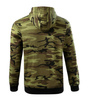 Bluza Męska z kapturem Camo Zipper Malfini grubsza 300g/m² 65% bawełna, militarny styl 