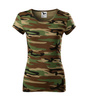 Elegancja na Co Dzień - Koszulka Damska CAMO PURE
