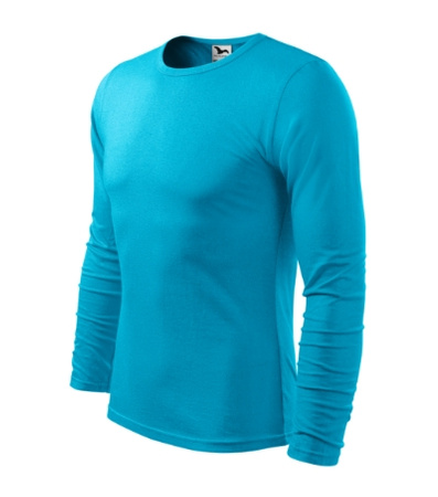 Koszulka męska z długimi rękawami Slim-Fit Bawełna 160 g MALFINI 119