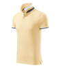 Koszulka Pique Polo męska polówka COLLAR UP 100% bawełna żółta