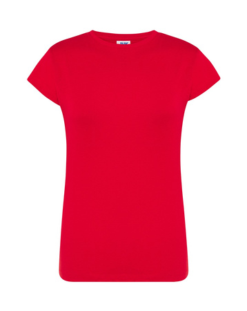 Damski T-shirt Dopasowany Krój TSRL Podwójne Szwy dla Większej Trwałości