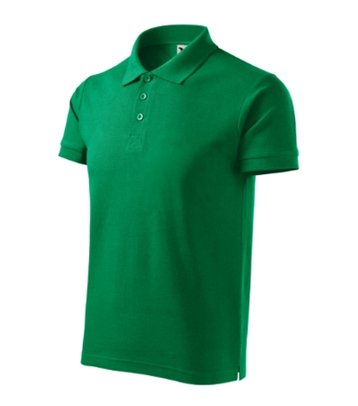 Koszulka Polo Męska Cotton Heavy Malfini Solidna Gramatura 220 g/m² piqué bawełna 