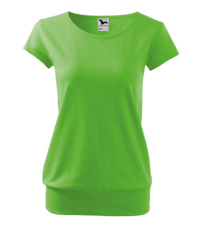 Koszulka Damska z Krótkimi Rękawami Luźna Bawełna Single Jersey CITY od Malfini