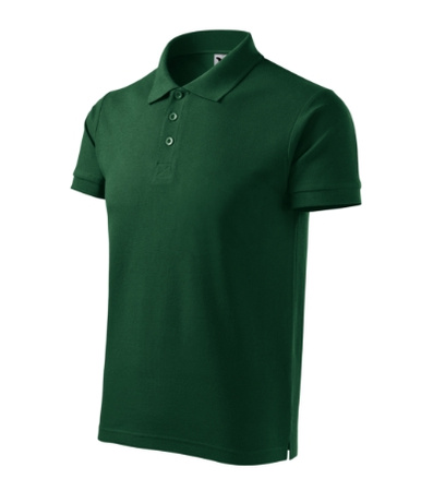 Koszulka Polo Męska Cotton Heavy Malfini Solidna Gramatura 220 g/m² piqué bawełna 