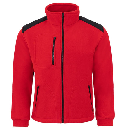 Polar męski JHK FLRA-340 solidny 340 g/m², praktyczne kieszenie, stójka