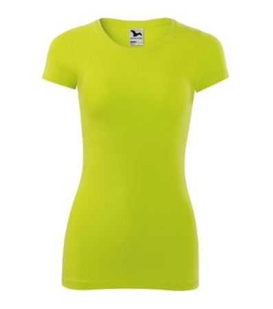 Koszulka Damska Slim-Fit Glance by Malfini 180 g/m² Okrągły Dekolt, elastyczna BAWEŁNA