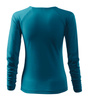 Bluzka damska Elegance Malfini – Długi Rękaw, Dekolt V w serek, BAWEŁNA + ELASTAN, slim‑fit 