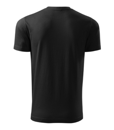 Czarna Koszulka Męska ELEMENT Bawełna Wzmocniona Single Jersey 4XL