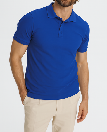 Męska polówka elegancka Pique Polo 203 Męskie Malfini 65% bawełna REGULAR 200 g/m² WYTRZYMAŁA 