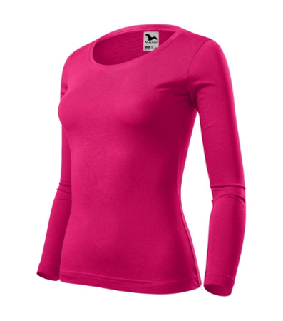 Malfini Damska Bluzka z Długim Rękawem Fit‑T LS Malfini  180g/m² miękka bawełna stretch comfort 
