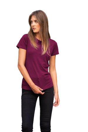 Koszulka damska 160 g/m² Basic 134 Malfini – 100 % bawełna, klasyczny T‑shirt