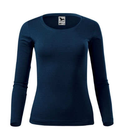 Malfini Damska Bluzka z Długim Rękawem Fit‑T LS Malfini  180g/m² miękka bawełna stretch comfort