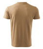 Koszulka Męska Piaskowa w serek Malfini V-Neck 102 regular 100 % bawełna 