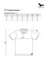 Koszulka Polo Męska Cotton Heavy Malfini Solidna Gramatura 220 g/m² piqué bawełna 