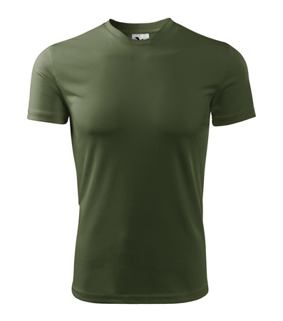 Koszulka męska treningowa Khaki Malfini Fantasy 150 g/m² SPORT szybkoschnąca oddychająca lekka 