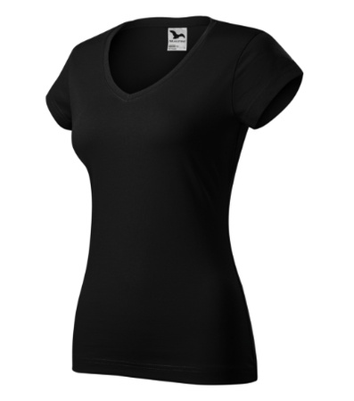 Elegancka Koszulka Damska FIT V-NECK MALFINI w Kształcie V