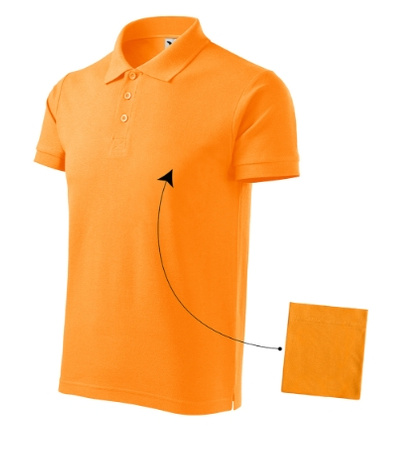KOSZULKA POLO MĘSKA COTTON PIQUE męska T-SHIRT BAWEŁNA