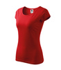 Dopasowana Koszulka Damska T-shirt bawełniana PURE 122 Czerwona
