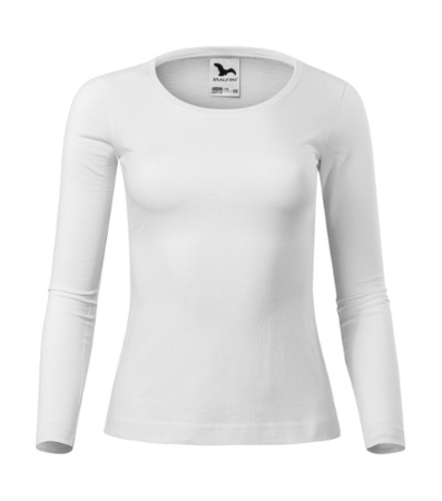 Malfini Damska Bluzka z Długim Rękawem Fit‑T LS Malfini  180g/m² miękka bawełna stretch comfort 