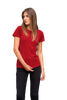 Koszulka damska 160 g/m² Basic 134 Malfini – 100 % bawełna, klasyczny T‑shirt