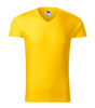 Koszulka męska dopasowana 180 g/m² 100% bawełna slim-fit Malfini V-neck 146 serek elegancka 