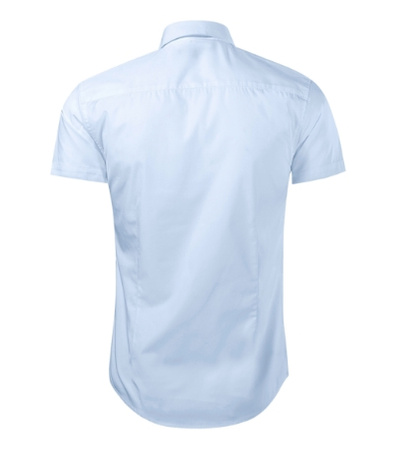 ELEGANCKA Koszula Męska o dopasowanym kroju FLASH Slim-Fit blue
