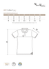 Koszulka Pique Polo damska polówka COLLAR UP 100% bawełna szara