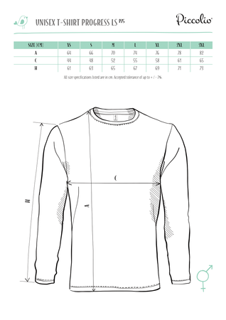 Koszulka męska Długi Rękaw Progress P75 – 150 g lekka bawełna SINGLE JERSEY