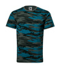 Wojskowa Koszulka Męska Bawełniana kamuflaż CAMOUFLAGE GRAY