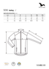 Kurtka Męska 3-warstwowa Membrana TPU Valley softshell stalowy