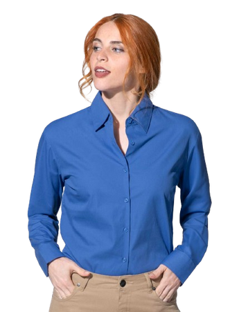 Koszula Damska Robocza od JHK Długie Rękawy Elegancki Krój