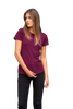 Koszulka damska 160 g/m² Basic 134 Malfini – 100 % bawełna, klasyczny T‑shirt