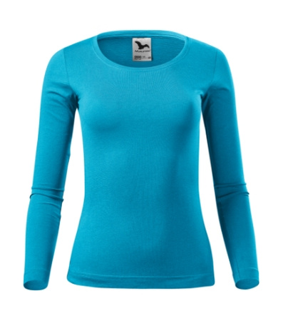 Malfini Damska Bluzka z Długim Rękawem Fit‑T LS Malfini  180g/m² miękka bawełna stretch comfort 
