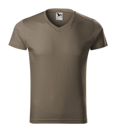 Koszulka męska SLIM FIT V-NECK 180 g Dekolt V MALFINI 146
