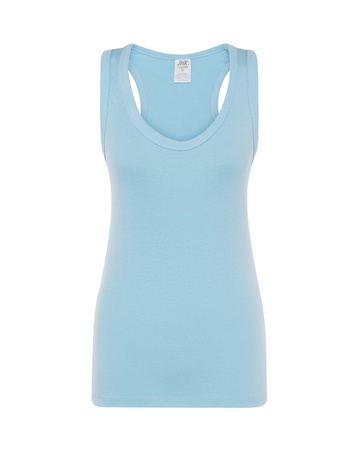 Koszulka damska bez rękawów Aruba TSUL ARB 200 g/m² 100 % bawełny slim gładka