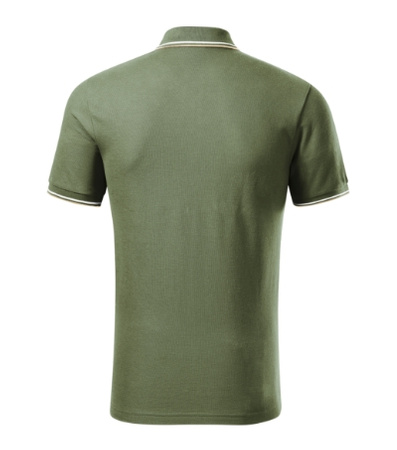 Męskie polo STYLOWE Malfini Focus regular 180 g/m² męska polówka 65 % bawełna KONTRASTOWA