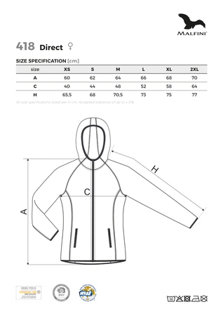 Bluza Polarowa Damska Direct 418 Malfini 240 g/m² extra dry
