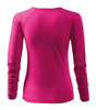 Bluzka damska Elegance Malfini – Długi Rękaw, Dekolt V w serek, BAWEŁNA + ELASTAN, slim‑fit 