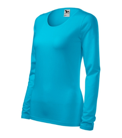 KOSZULKA damska bawełniana SLIM MALFINI SLIM-FIT BLUZKA KOBIECA