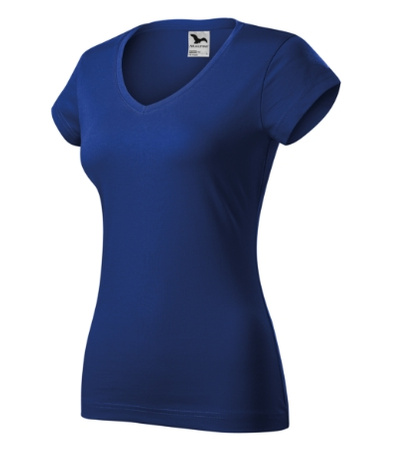 Elegancka Koszulka Damska FIT V-NECK MALFINI w Kształcie V