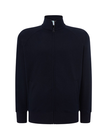 Męska Bluza SWRA FU ZIP BK z Elastycznymi Ściągaczami i Wysoką Gramaturą